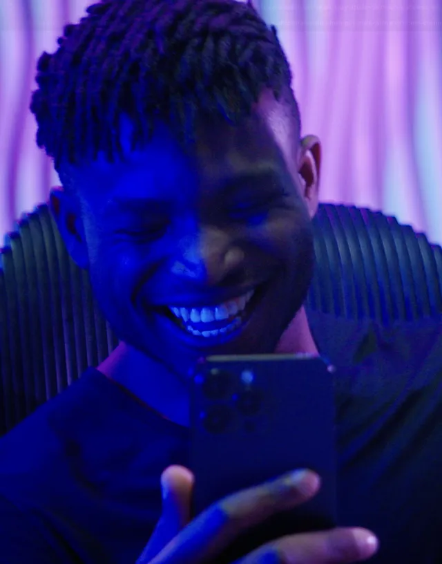 Real Nevada player celebrating a big win on The Royal app